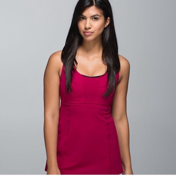 Lululemon Wrappers Delight Tank Top Red 8 Loose - Picture 2 of 10